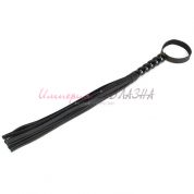 Плеть из искусственной кожи master whip 40 sm
