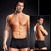 Черные транк-боксеры из микрофибры S/M (44-46) Черные транк-боксеры из микрофибры S/M (44-46)