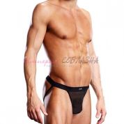 Мужские черные джоки с широкой резинкой L/XL (48-50) Мужские черные джоки с широкой резинкой L/XL (48-50)
