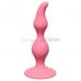 Анальная пробка curved anal plug розового цвета Анальная пробка curved anal plug розового цвета