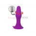 Анальная втулка с вращающимися внутри ствола шариками на присоске, 3 режима ротации Анальная втулка с вращающимися внутри ствола шариками на присоске, 3 режима ротации