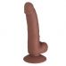Фаллоимитатор SEDUCER Spirited Dick на присоске шоколадного цвета Фаллоимитатор SEDUCER Spirited Dick на присоске шоколадного цвета