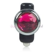 Стимулятор на трусики с розовым кристаллом precious gem Стимулятор на трусики с розовым кристаллом precious gem