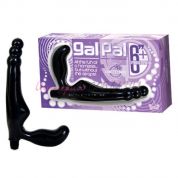 Вибратор-страпон черный gal pal Вибратор-страпон черный gal pal