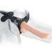 Страпон Harness Curved с реалистичной насадкой 10 режимов вибрации