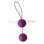 Шарики вагинальные balls цвет фиолетовый